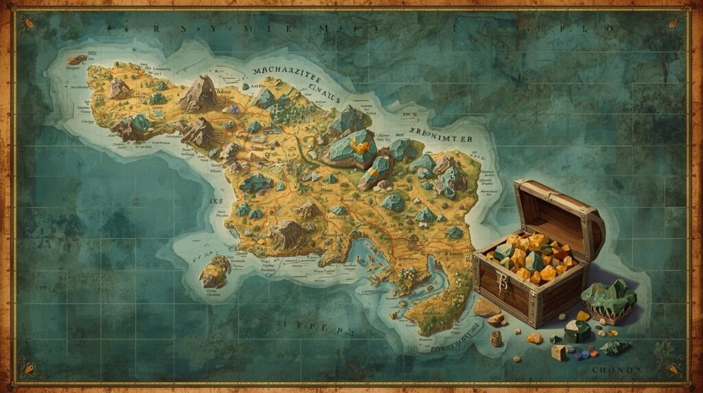 peta perut bumi bangka belitung