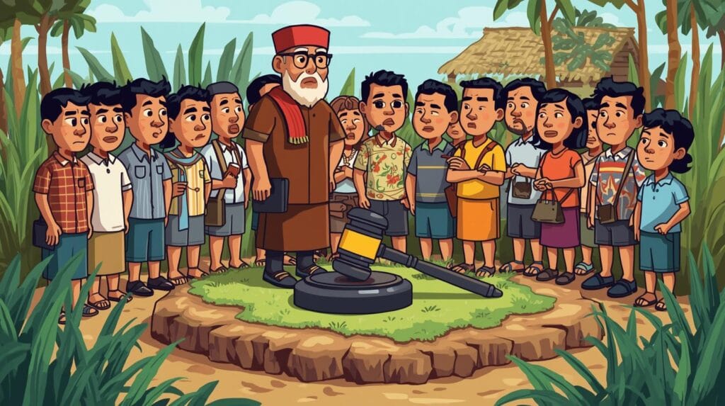 raja adat bukan pemilik tanah