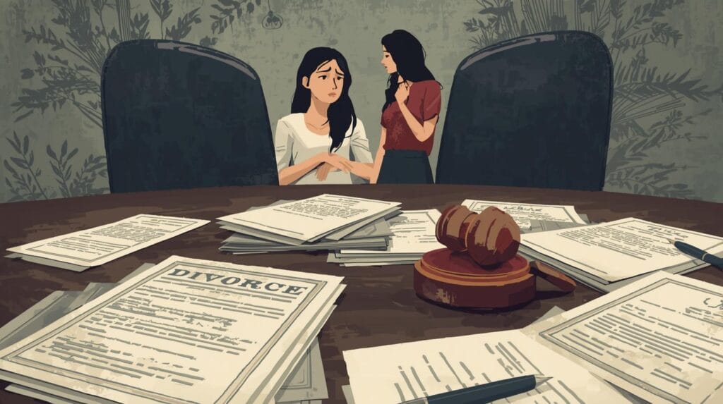 sertifikat atas nama istri dalam perceraian